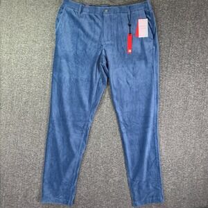 Redvanly Corduroy Pants Men 2XL Bashful Blue Trousers Collins NEW
